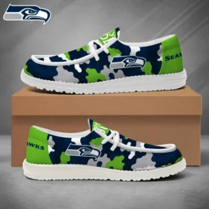 Limited Edition – Customized NFL Seattle Seahawks Loafer Shoes