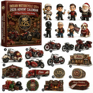 Indian Motorcycle 125th Anniversary Advent Calendar 2026 24 Day Countdown Christmas Gift Ideas