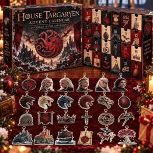 House Targaryen 24 Fire Blood Fan Advent Calendar Christmas Eve Countdown Xmas Gift Ideas