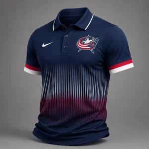 Limited Edition – Customized NHL Columbus Blue Jackets Polo Shirt