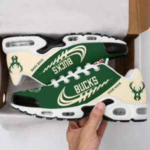 Limited Edition – Customized NBA Milwaukee Bucks Air Max Plus Sneakers