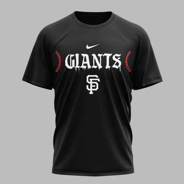 Limited Edition – Customized MLB San Francisco Giants Muticolor T-Shirt - Image 5