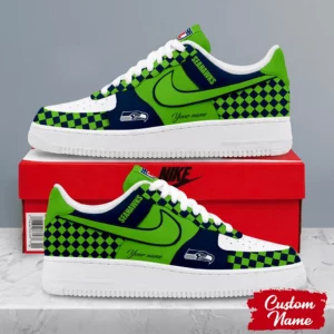 Limited Edition – Customized NFL Seattle Seahawks Af1 Shoes