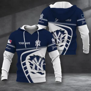 Limited Edition – Customized MLB New York Yankees T-Shirt, Polo Shirt, Zip Polo Shirt, Sweatshirt, Hoodie & Zip Hoodie