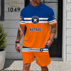 Limited Edition – Customized MLB Houston Astros Unisex T-Shirt & Shorts Set