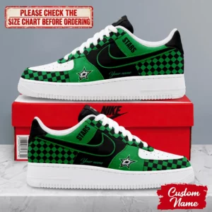Limited Edition – Customized NHL Dallas Stars Af1 Shoes