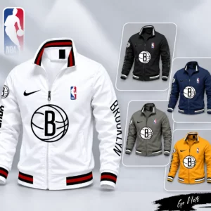 Limited Edition – Customized NBA Brooklyn Nets Multicolor Men’s Casual Jacket