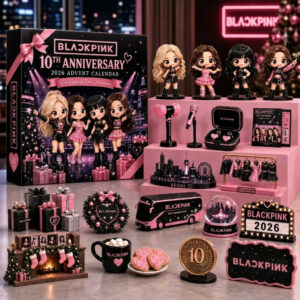 BLACKPINK 10th Anniversary Christmas 2026 Advent Calendar BLACKPINK Merch Kpop Gift For Blink
