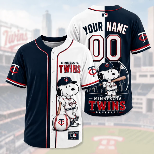 Limited Edition – Customized MLB Minnesota Twins Baseball Jersey