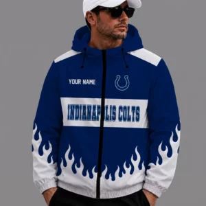 Limited Edition – Customized NFL Indianapolis Colts Windbreaker Jacket