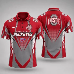 Limited Edition – Customized NCAA Ohio State Buckeyes Polo Shirt