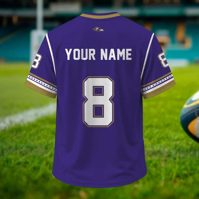 Limited Edition – Customized NFL Baltimore Ravens T-Shirt, Hoodie, Zip Hoodie - Image 3
