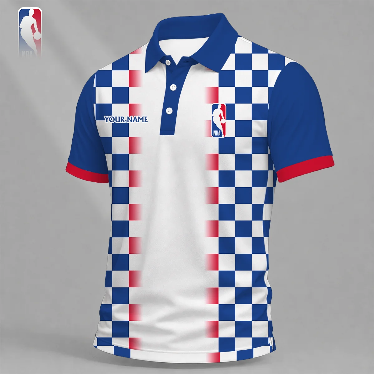 Limited Edition – Customized NBA National Basketball Association Polo Shirt