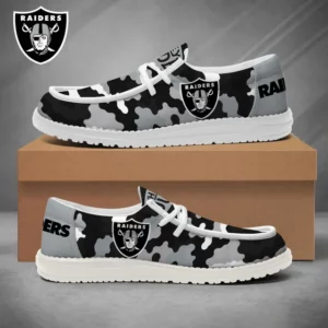 Limited Edition – Customized NFL Las Vegas Raiders Loafer Shoes
