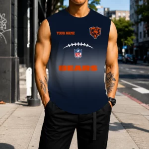 Limited Edition – Customized NFL Chicago Bears Men’s Gym Shirt