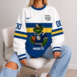 Limited Edition  Customized NCAA Marquette Golden Eagles Unisex Sweatshirt