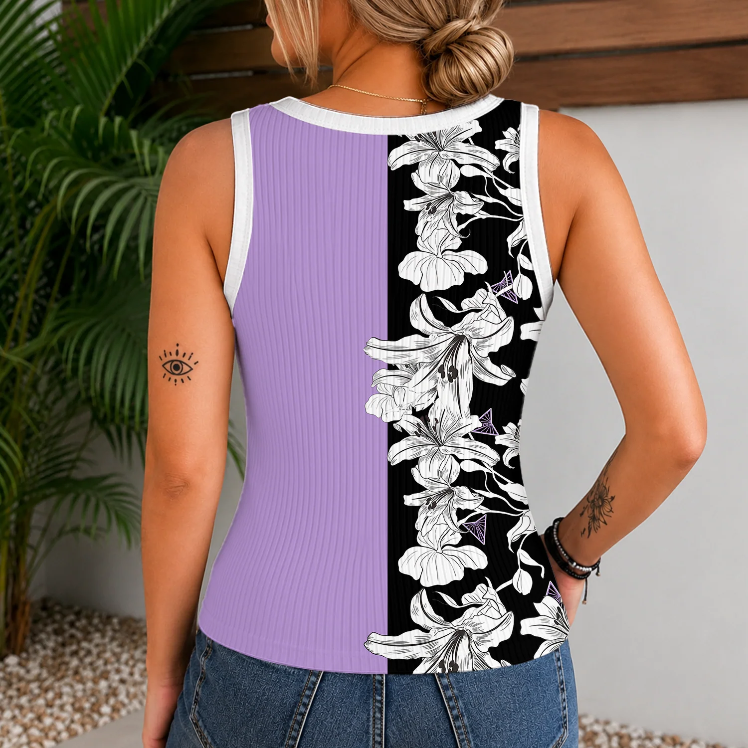 Limited Edition – Customized WNBA Golden State Valkyries Women’s V-Neck Tank Top - Image 2