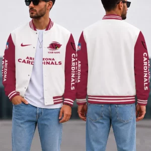 Limited Edition – Customized NFL Arizona Cardinals Satin Varsity & Baseball Jacket