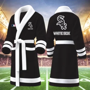 Limited Edition – Customized MLB Chicago White Sox Multicolor Fleece Bathrobe