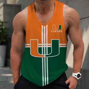Limited Edition – New Customized NCAA Miami Hurricanes Unisex Tank Top
