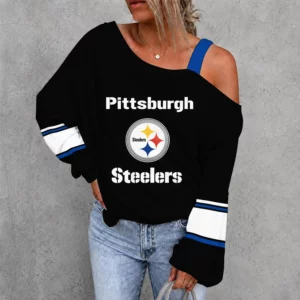 Limited Edition – Customized NFL Pittsburgh Steelers Drop Shoulder Sweatshirt