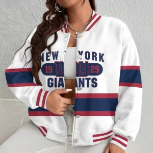 Limited Edition – Customized NFL New York Giants Satin Varsity & Baseball Jacket