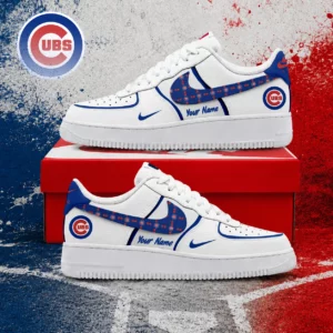 Limited Edition – Customized MLB Chicago Cubs Af1 Shoes