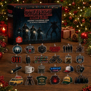 Stranger Things Advent Calendar 2026 Hawkins Hellfire Club Christmas Stranger Things Merch Gift
