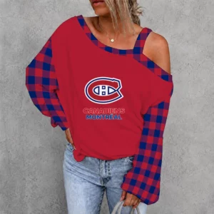 Limited Edition – Customized NHL Montreal Canadiens Drop Shoulder Sweatshirt