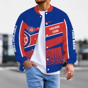 Limited Edition – Customized MLB Chicago Cubs Satin Varsity & Baseball Jacket