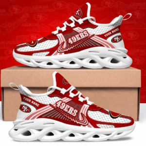 Limited Edition – Customized NFL San Francisco 49Ers Max Soul Shoes