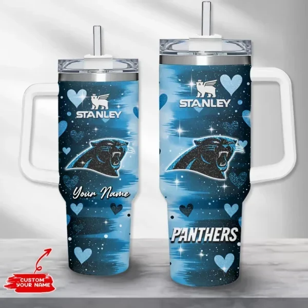 Limited Edition – Customized NFL Carolina Panthers Halloween 40Oz Tumbler