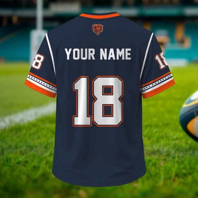Limited Edition – Customized NFL Chicago Bears T-Shirt, Hoodie, Zip Hoodie - Image 3
