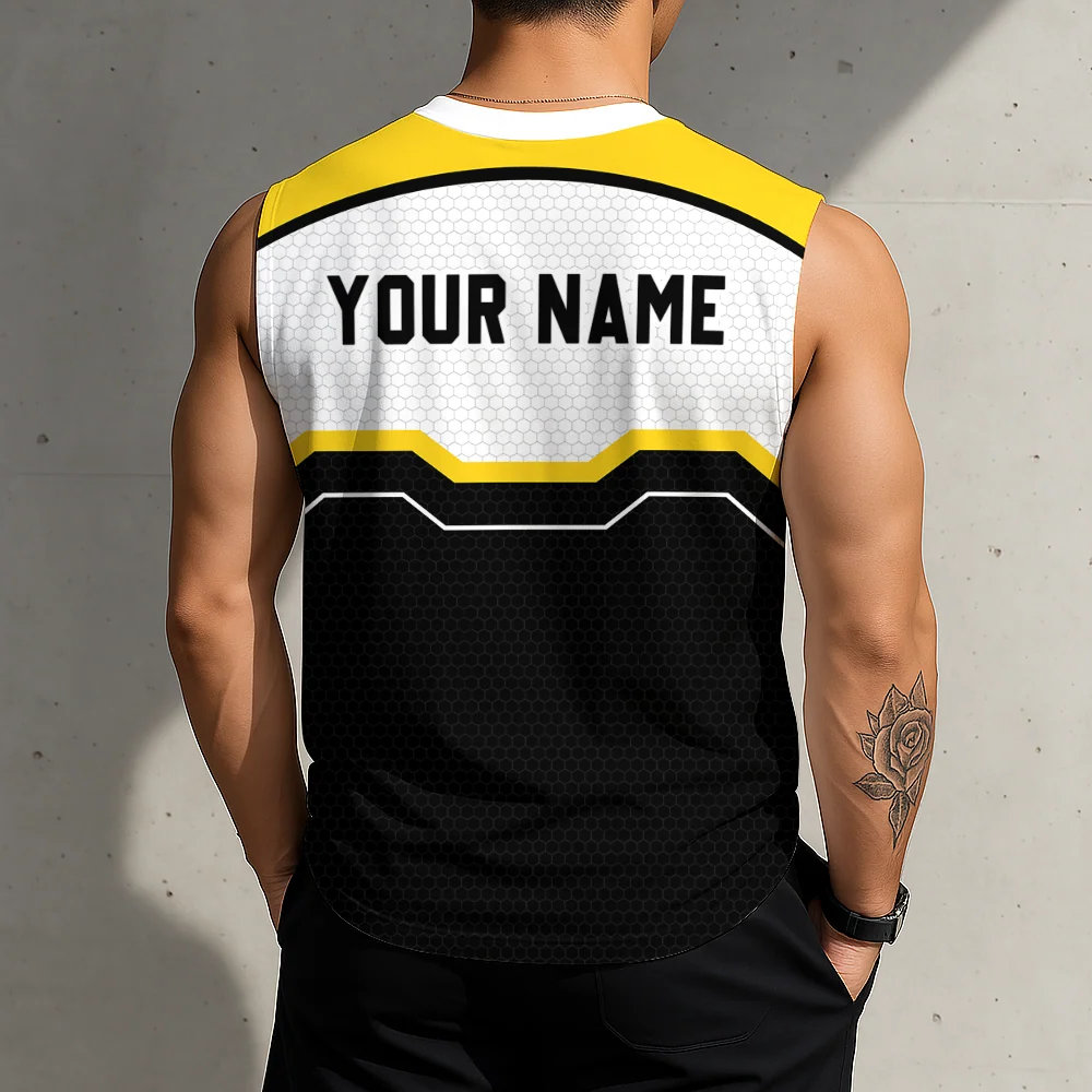 Limited Edition – Customized NCAA Iowa Hawkeyes Men’s Gym Shirt - Image 2