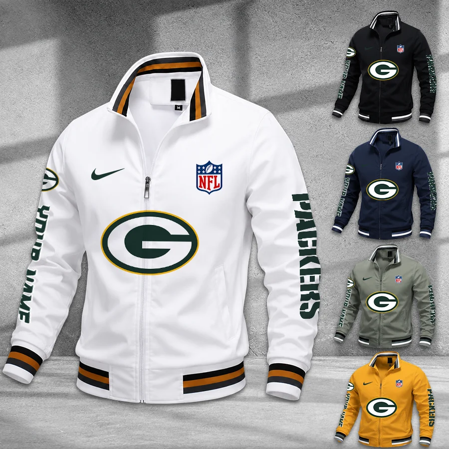 Limited Edition – Customized NFL Green Bay Packers Men’s Casual Jacket