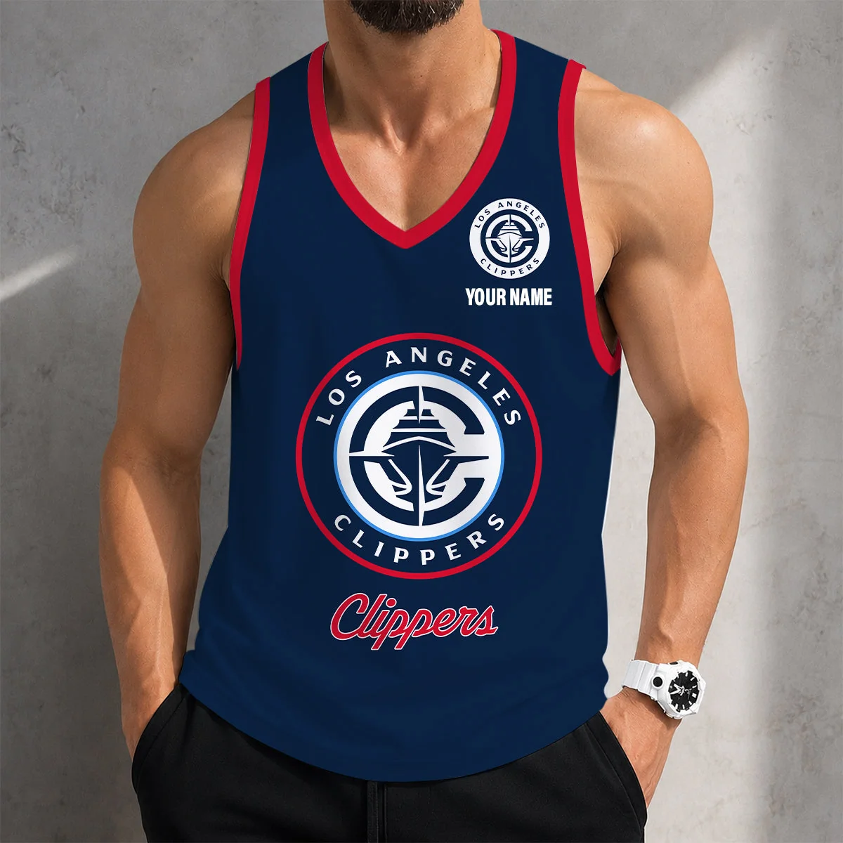 Limited Edition – Customized NBA Los Angeles Clippers Unisex Tank Top