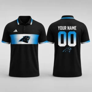 Limited Edition – Customized NFL Carolina Panthers Polo Shirt