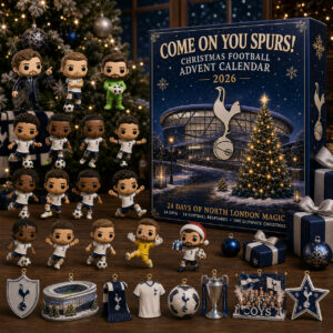 Tottenham Hotspur Merch Come On You Spurs Christmas Advent Calendar Spurs Christmas Gift