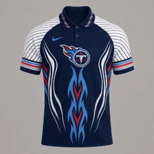Limited Edition – Customized NFL Tennessee Titans Polo Shirt