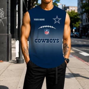 Limited Edition – Customized NFL Dallas Cowboys Men’s Gym Shirt