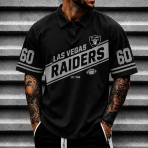 Limited Edition – Customized NFL Las Vegas Raiders Polo Shirt
