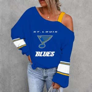 Limited Edition – Customized NHL St. Louis Blues Drop Shoulder Sweatshirt