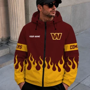 Limited Edition – Customized NFL Washington Commanders Windbreaker Jacket