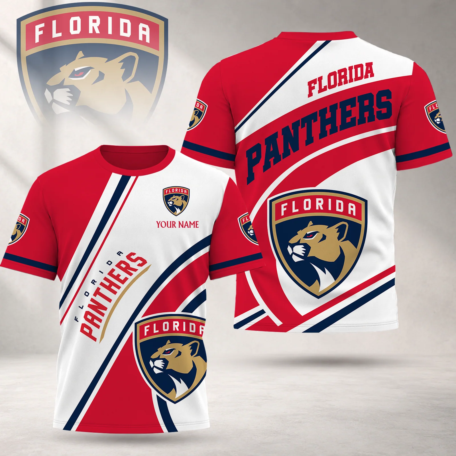 Limited Edition – Customized NHL Florida Panthers T-Shirt