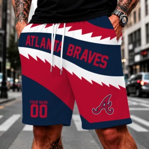 Limited Edition – Customized MLB Atlanta Braves Short Pants