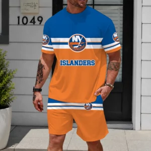 Limited Edition – Customized NHL New York Islanders Unisex T-Shirt & Shorts Set
