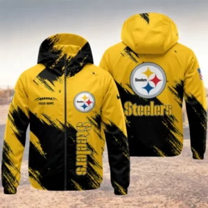 Limited Edition – Customized NFL Pittsburgh Steelers Windbreaker Jacket