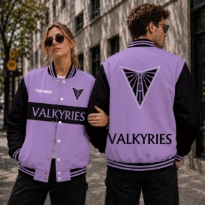 Limited Edition – Customized WNBA Golden State Valkyries Baseball Jacket, Satin Varsity Jacket