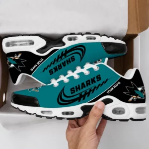 Limited Edition – Customized NHL San Jose Sharks Air Max Plus Sneakers