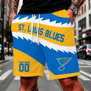 Limited Edition – Customized NHL St. Louis Blues Short Pants